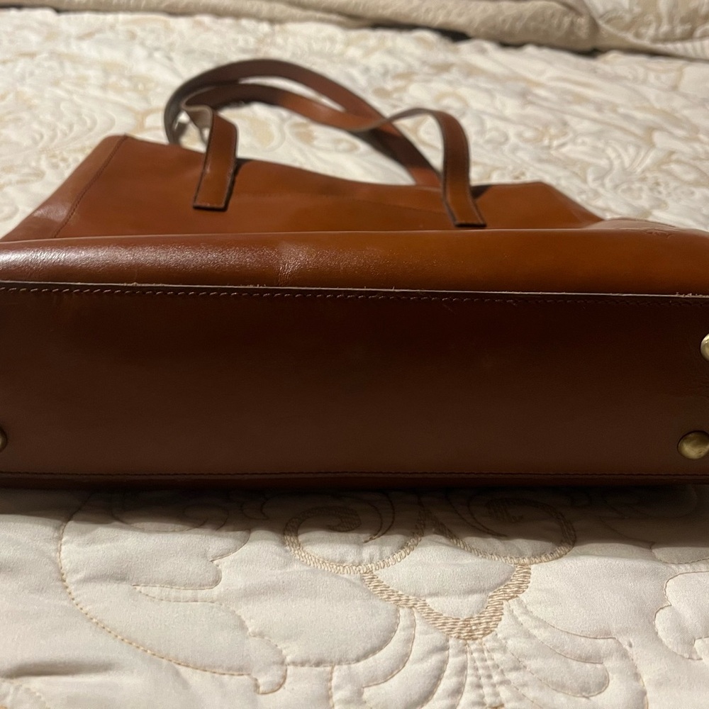 Patricia Nash Tan Leather Tote - Picture 2 of 9